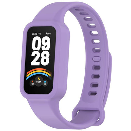 xDfind Solid Color Silicone Watch Band, For Xiaomi Smart Band 9 Active / Redmi Band  3