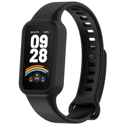 xDfind Solid Color Silicone Watch Band, For Xiaomi Smart Band 9 Active / Redmi Band  3
