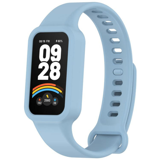 xDfind Solid Color Silicone Watch Band, For Xiaomi Smart Band 9 Active / Redmi Band  3