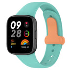 For Xiaomi Redmi Watch 3 / Cyan + Orange