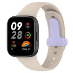 For Xiaomi Redmi Watch 3 / Ivory White + Light Purple