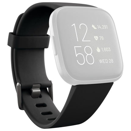 xDfind Solid Color Silicone Watch Band For Fitbit Versa 2, L