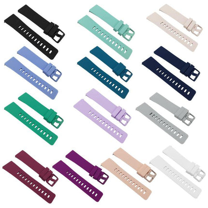 xDfind Solid Color Silicone Watch Band For Fitbit Versa 2, S