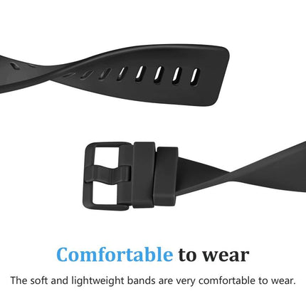 xDfind Solid Color Silicone Watch Band For Fitbit Versa 2, S