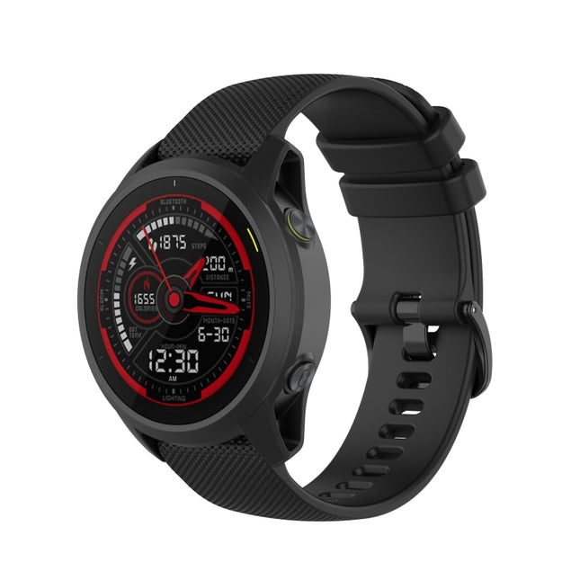 Quick Release Small Grid Texture Strap with Utility Knife, Size: Free Size 22mm, For Garmin Forerunner 745