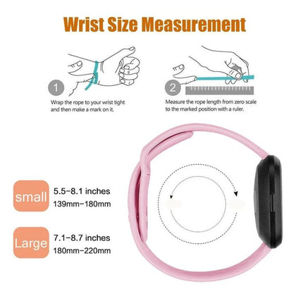 For Fitbit Versa 2 / Versa / Versa Lite xDfind Rivet Buckle Solid Color Silicone Watch Band, S