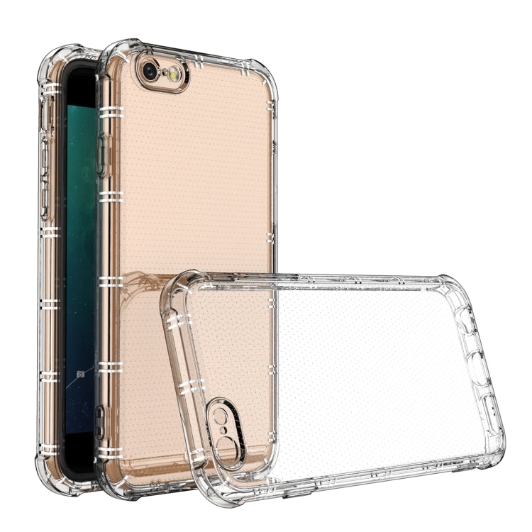 Straight Edge Dual Bone-bits Shockproof TPU Clear Case, For iPhone 6 / 6s, For iPhone 6 Plus / 6s Plus, For iPhone 7 Plus / 8 Plus, For iPhone 11 Pro, For iPhone 11, For iPhone 12 mini, For iPhone 12, For iPhone 12 Pro, For iPhone 12 Pro Max