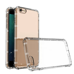 Straight Edge Dual Bone-bits Shockproof TPU Clear Case, For iPhone 6 / 6s, For iPhone 6 Plus / 6s Plus, For iPhone 7 Plus / 8 Plus, For iPhone 11 Pro, For iPhone 11, For iPhone 12 mini, For iPhone 12, For iPhone 12 Pro, For iPhone 12 Pro Max