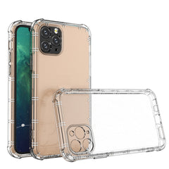 Straight Edge Dual Bone-bits Shockproof TPU Clear Case, For iPhone 6 / 6s, For iPhone 6 Plus / 6s Plus, For iPhone 7 Plus / 8 Plus, For iPhone 11 Pro, For iPhone 11, For iPhone 12 mini, For iPhone 12, For iPhone 12 Pro, For iPhone 12 Pro Max