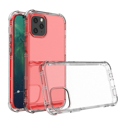 Straight Edge Dual Bone-bits Shockproof TPU Clear Case