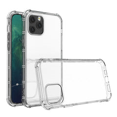 Straight Edge Dual Bone-bits Shockproof TPU Clear Case, For iPhone 6 / 6s, For iPhone 6 Plus / 6s Plus, For iPhone 7 Plus / 8 Plus, For iPhone 11 Pro, For iPhone 11, For iPhone 12 mini, For iPhone 12, For iPhone 12 Pro, For iPhone 12 Pro Max