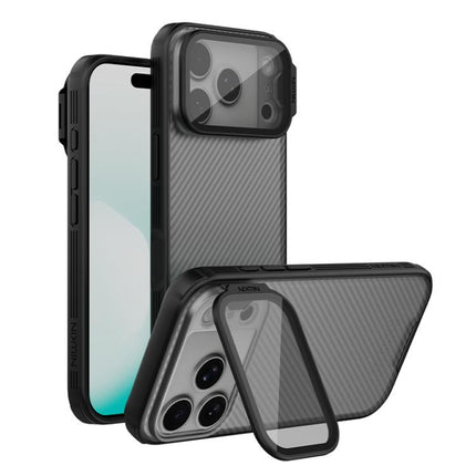 NILLKIN Black Mirror Prop CD Texture Transparent Mirror Cover Phone Case, For iPhone 18 Pro, For iPhone 18 Pro Max, For iPhone 17 Pro Max, For iPhone 17 Pro
