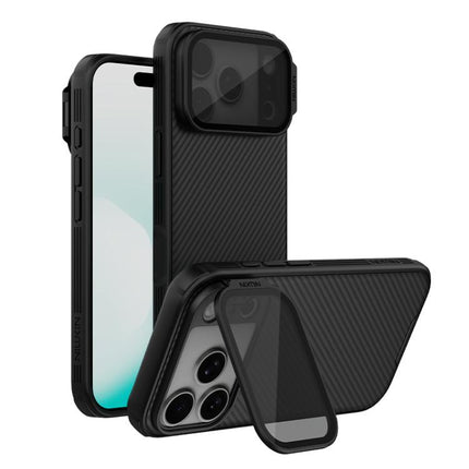 NILLKIN Black Mirror Prop CD Texture Transparent Mirror Cover Phone Case, For iPhone 18 Pro, For iPhone 18 Pro Max, For iPhone 17 Pro Max, For iPhone 17 Pro