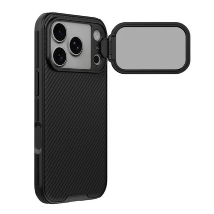 NILLKIN Black Mirror Prop CD Texture Transparent Mirror Cover Phone Case, For iPhone 18 Pro, For iPhone 18 Pro Max, For iPhone 17 Pro Max, For iPhone 17 Pro
