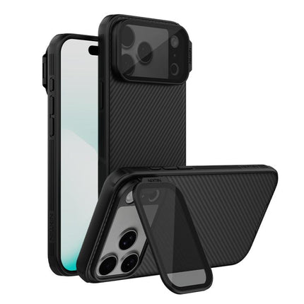 NILLKIN Black Mirror Prop CD Texture Transparent Mirror Cover Phone Case, For iPhone 18 Pro, For iPhone 18 Pro Max, For iPhone 17 Pro Max, For iPhone 17 Pro