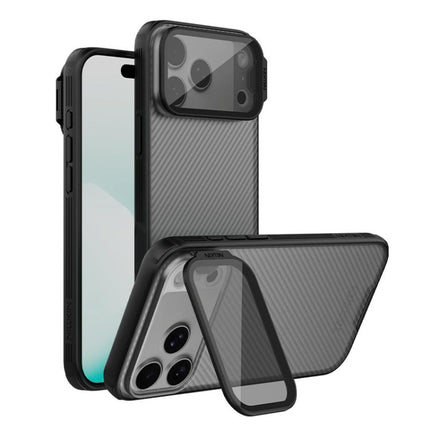NILLKIN Black Mirror Prop CD Texture Transparent Mirror Cover Phone Case, For iPhone 18 Pro, For iPhone 18 Pro Max, For iPhone 17 Pro Max, For iPhone 17 Pro