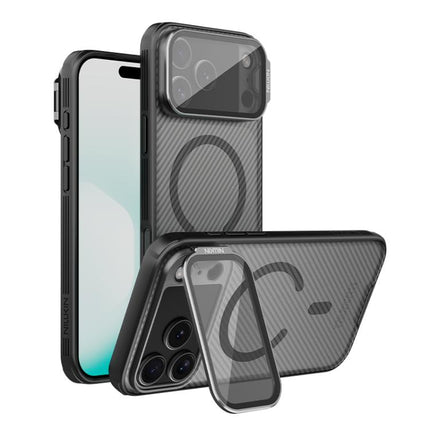 NILLKIN CamShield Prop Transparent Mirror Cover MagSafe Magnetic Translucent PC Phone Case, For iPhone 17 Pro Max, For iPhone 17 Pro