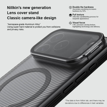 NILLKIN CamShield Prop Transparent Mirror Cover MagSafe Magnetic Translucent PC Phone Case, For iPhone 17 Pro Max, For iPhone 17 Pro