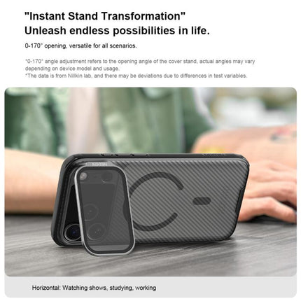 NILLKIN CamShield Prop Transparent Mirror Cover MagSafe Magnetic Translucent PC Phone Case, For iPhone 17 Pro Max, For iPhone 17 Pro