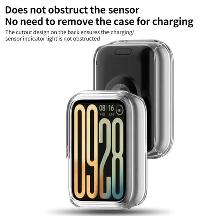 xDfind Tempered Film Integrated PC Watch Protective Cover, For Xiaomi Smart Band 9 Pro