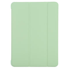 Silicone 3-Folding Full Coverage Leather Case, For iPad Air 2022 / 2020 10.9