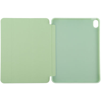 Silicone 3-Folding Full Coverage Leather Case, For iPad Air 2022 / 2020 10.9