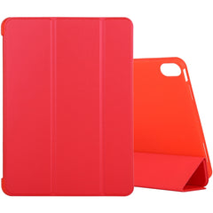 Silicone 3-Folding Full Coverage Leather Case, For iPad Air 2022 / 2020 10.9