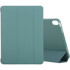 Silicone 3-Folding Full Coverage Leather Case, For iPad Air 2022 / 2020 10.9