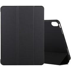 Silicone 3-Folding Full Coverage Leather Case, For iPad Air 2022 / 2020 10.9