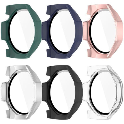 xDfind Graduated Style Tempered Film Integrated PC Watch Protective Cover, For Huawei Watch GT 5 Pro 46mm, For Huawei Watch GT 5 Pro 42mm
