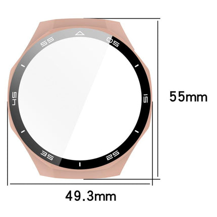 xDfind Graduated Style Tempered Film Integrated PC Watch Protective Cover, For Huawei Watch GT 5 Pro 46mm, For Huawei Watch GT 5 Pro 42mm