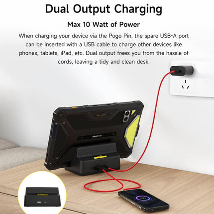 Ulefone 10W Desk Charging Dock For Armor Pad 4 Series, For Armor Pad 4 Series