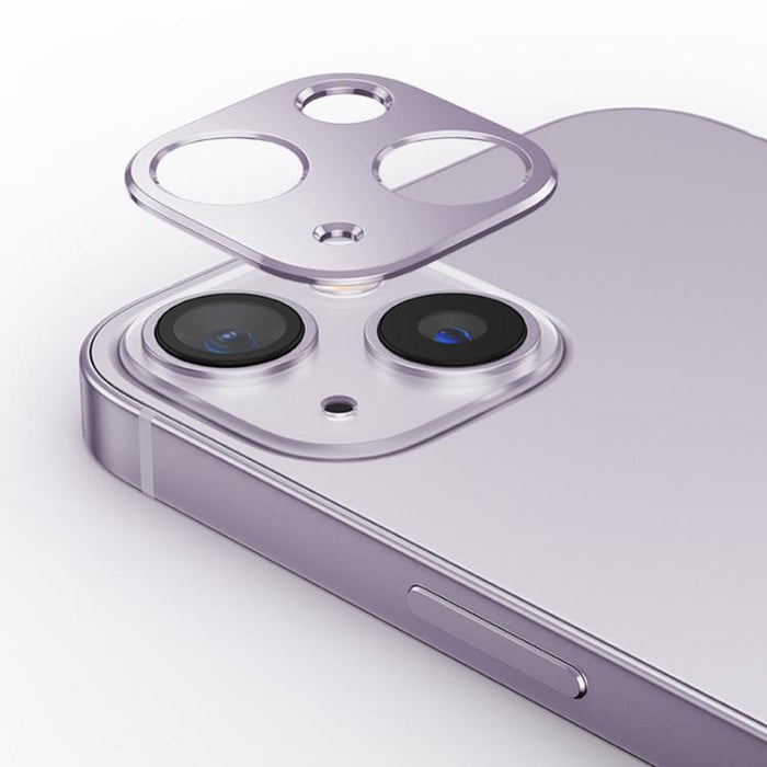 XDcase Titanium Alloy Hollow Camera Lens Protector, For iPhone 14 / 14 Plus