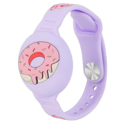 xDfind Cartoon Silicone Band Style Anti-lost Tracker Protective Cover, For AirTag 2nd Gen / AirTag 1st Gen