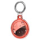 For AirTag 2nd Gen / AirTag 1st Gen / Transparent Red