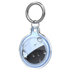 For AirTag 2nd Gen / AirTag 1st Gen / Transparent Blue
