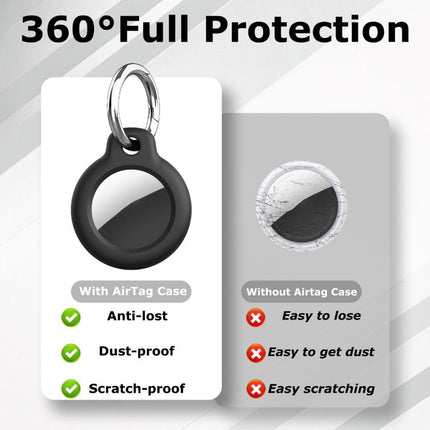 xDfind Spring Buckle PC Protective Cover, For AirTag 2nd Gen / AirTag 1st Gen