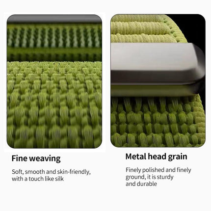 xDfind Woven Nylon Hook And Loop Fastener Metal Interface Watch Band, For Huawei Band 10 / 9 / 8