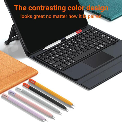 XDcase Contrast Color Silicone Protective Stylus Pen Case, For Apple Pencil Pro / 2, For Apple Pencil Pro / 2 / 1, For Apple Pencil USB-C / 3