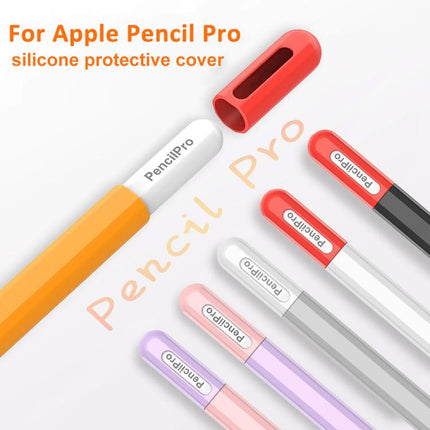 XDcase Contrast Color Silicone Protective Stylus Pen Case, For Apple Pencil Pro / 2, For Apple Pencil Pro / 2 / 1, For Apple Pencil USB-C / 3