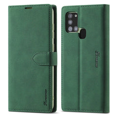 Forwenw F1 Series Matte Strong Magnetism Horizontal Flip Leather Case with Holder & Card Slots & Wallet & Photo Frame, For Samsung Galaxy A11, For Samsung Galaxy A21s, For Samsung Galaxy Note 9, For Samsung Galaxy Note 10, For Samsung Galaxy Note 10+��...