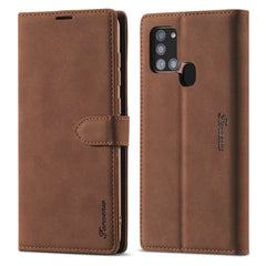 Forwenw F1 Series Matte Strong Magnetism Horizontal Flip Leather Case with Holder & Card Slots & Wallet & Photo Frame, For Samsung Galaxy A11, For Samsung Galaxy A21s, For Samsung Galaxy Note 9, For Samsung Galaxy Note 10, For Samsung Galaxy Note 10+��...