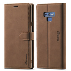 Forwenw F1 Series Matte Strong Magnetism Horizontal Flip Leather Case with Holder & Card Slots & Wallet & Photo Frame, For Samsung Galaxy A11, For Samsung Galaxy A21s, For Samsung Galaxy Note 9, For Samsung Galaxy Note 10, For Samsung Galaxy Note 10+��...