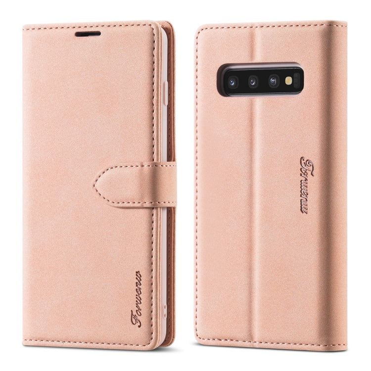 Forwenw F1 Series Matte Strong Magnetism Horizontal Flip Leather Case with Holder & Card Slots & Wallet & Photo Frame, For Samsung Galaxy S10+, For Samsung Galaxy S20, For Samsung Galaxy S20+