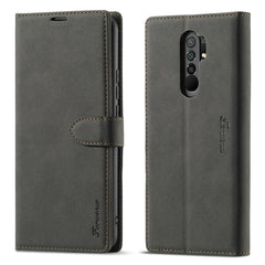 Forwenw F1 Series Matte Strong Magnetism Horizontal Flip Leather Case with Holder & Card Slots & Wallet & Photo Frame, For Xiaomi Redmi 9, For Xiaomi Redmi 9C, For Xiaomi Redmi Note 8, For Xiaomi Redmi Note 9, For Xiaomi Redmi Note 9S / 9 Pro / 9 Pro Max