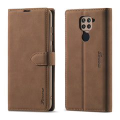 Forwenw F1 Series Matte Strong Magnetism Horizontal Flip Leather Case with Holder & Card Slots & Wallet & Photo Frame, For Xiaomi Redmi 9, For Xiaomi Redmi 9C, For Xiaomi Redmi Note 8, For Xiaomi Redmi Note 9, For Xiaomi Redmi Note 9S / 9 Pro / 9 Pro Max