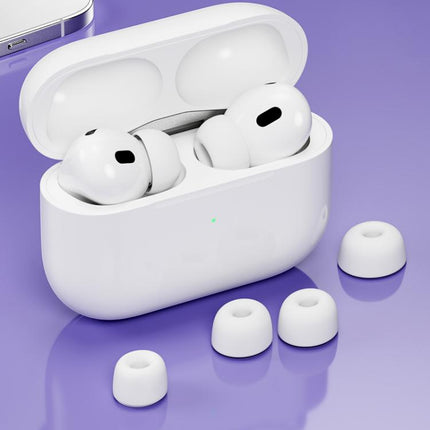XDcase 4 Pairs Silicone Earplugs with Pressure Relief Holes L / M / S / XS Size, L / M / S / XS