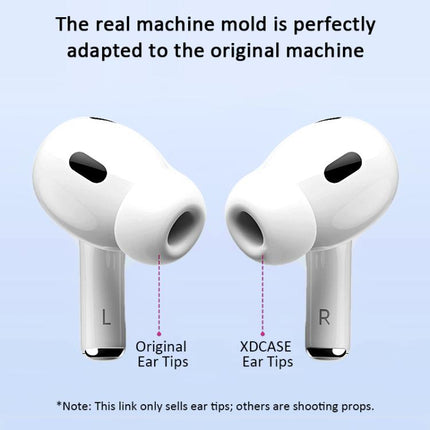 XDcase 3 Pairs Silicone Earplugs with Pressure Relief Holes L / M / S Size, L / M / S