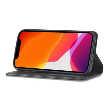 Forwenw Dream Series - Funda de cuero con tapa horizontal con borde de aceite magnético, ranura para tarjetas, soporte, marco de fotos y billetera, para iPhone 12 mini, iPhone 12/12 Pro, iPhone 12 Pro Max, Samsung Galaxy S20 FE