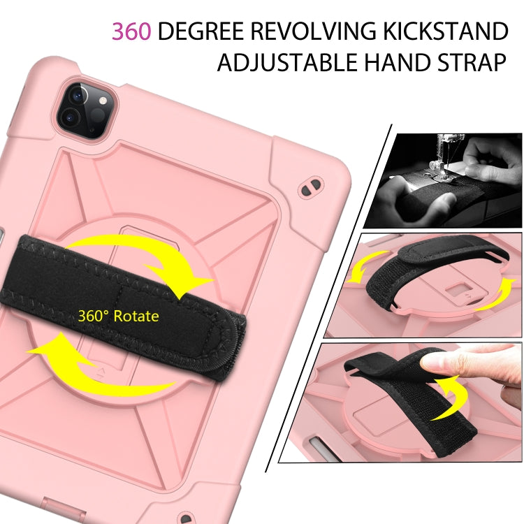 Funda protectora de silicona y PC a prueba de golpes con diseño de robot en color de contraste y soporte para iPad Air 2022/2020 10.9 y Samsung Galaxy Tab A7 10.4 (2020) T500/T505